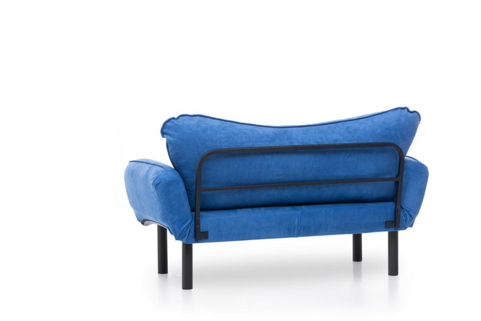 Atelier Del Sofa Chatto - Sofá-Cama de 2 Plazas Azul